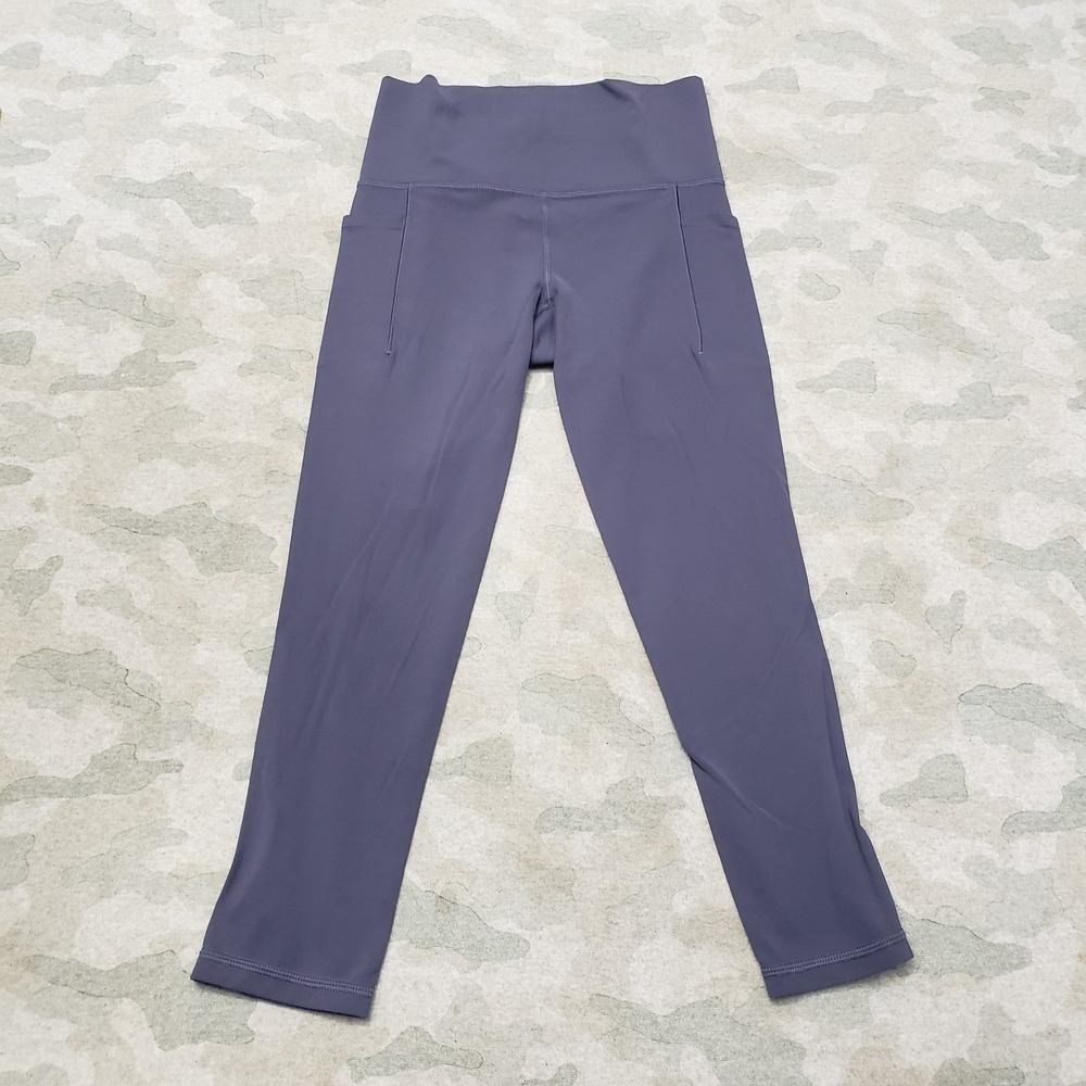 Athleta Leggings Womens XST Gray Capri Pull On Gym